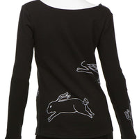 Black and White Bunnies