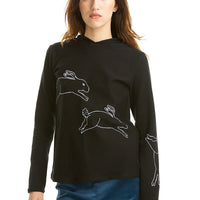 Black Bunny Hoodie