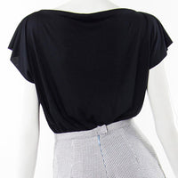 Black and White Origami T Shirt