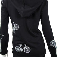 Black Bicycle Hoodie