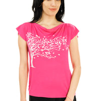 Magenta Windy Willow Cowl