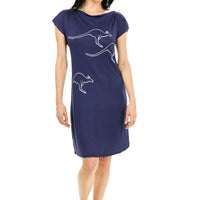 Navy Troop of Roos Tee Tunic