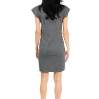 Gray and Orange Olive Branch T-Shirt Tunic