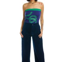 Blue Cord Pocket Pants