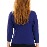 Navy Prairie Dog Long-Sleeve Top