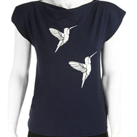 Hummingbird Navy T-Shirt
