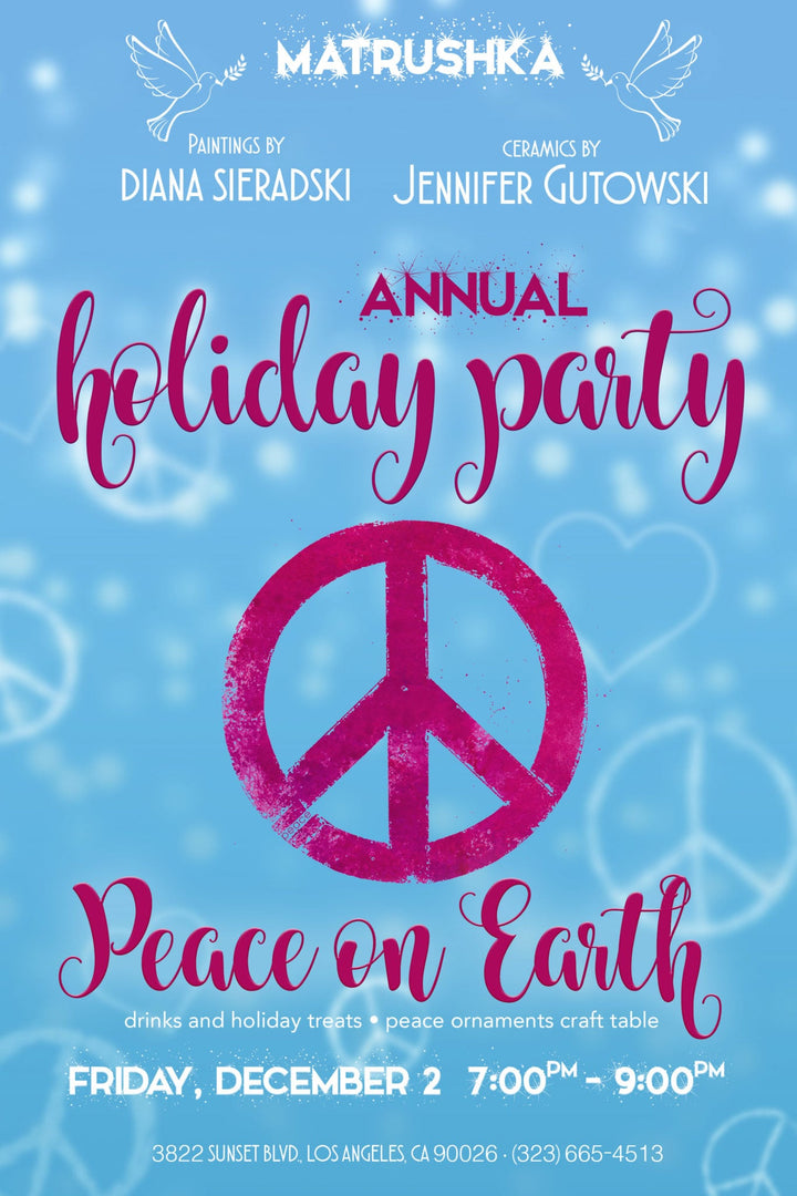 Join us for our Annual Holiday Party December 2!