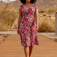 Pink Bubbles Veronica Lake Dress