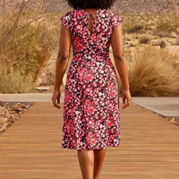 Pink Bubbles Veronica Lake Dress
