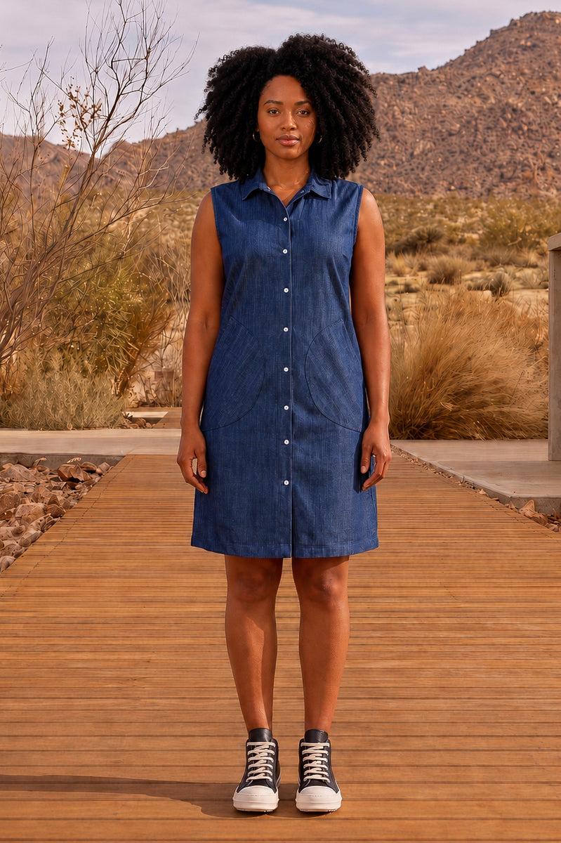 Denim Shirt Dress