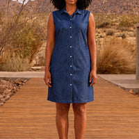 Denim Shirt Dress