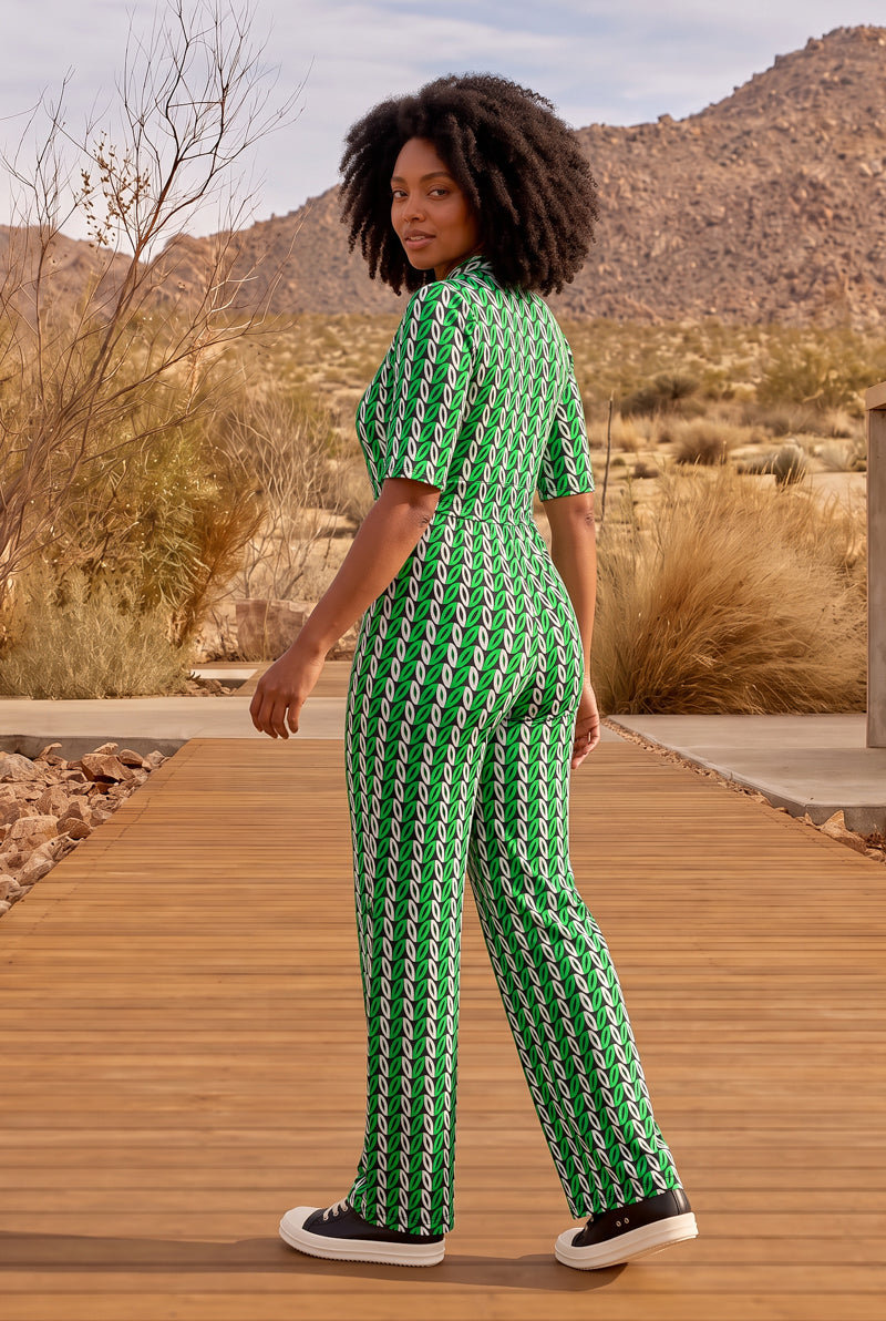 Grean Leaf Cleo Jumpsuit