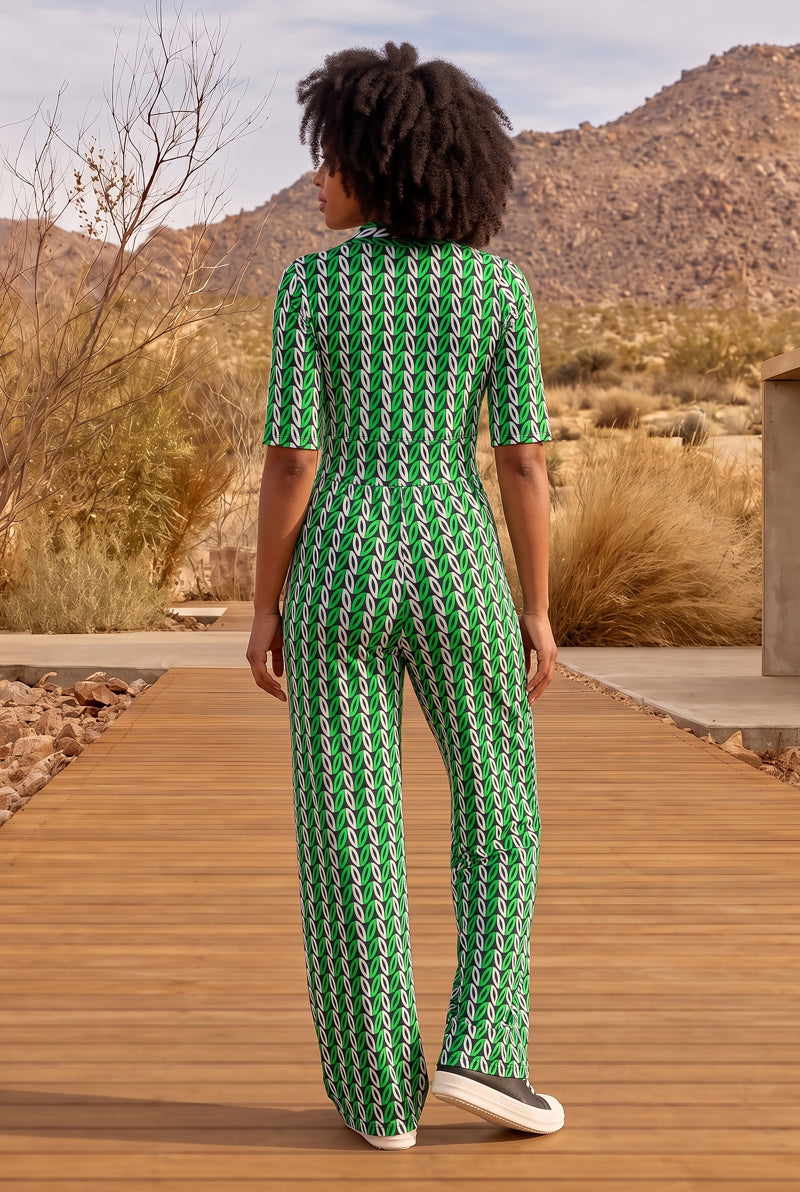 Grean Leaf Cleo Jumpsuit