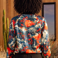 Red Moons at Night Bomber Jacket