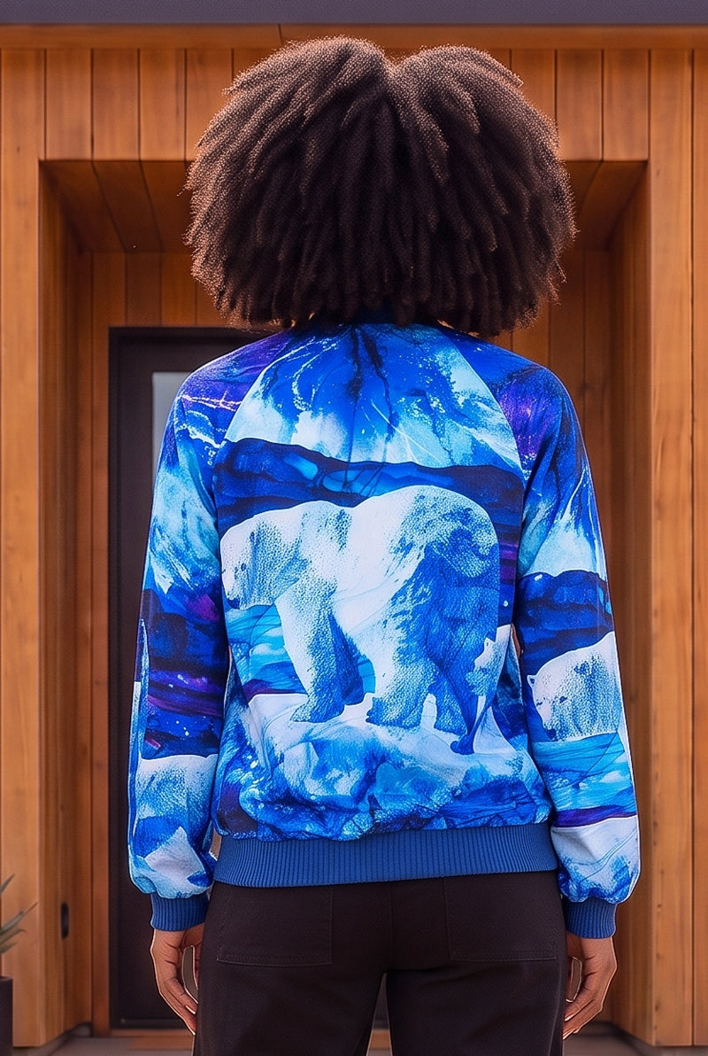 Polar Bear Bomber Jacket