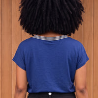 Owl T-shirt with Stripes