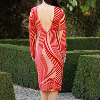 Speakeasy Red Velvet Dress