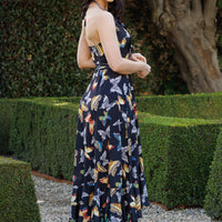 Mariposas Scarlet Halter Dress