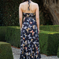 Mariposas Scarlet Halter Dress