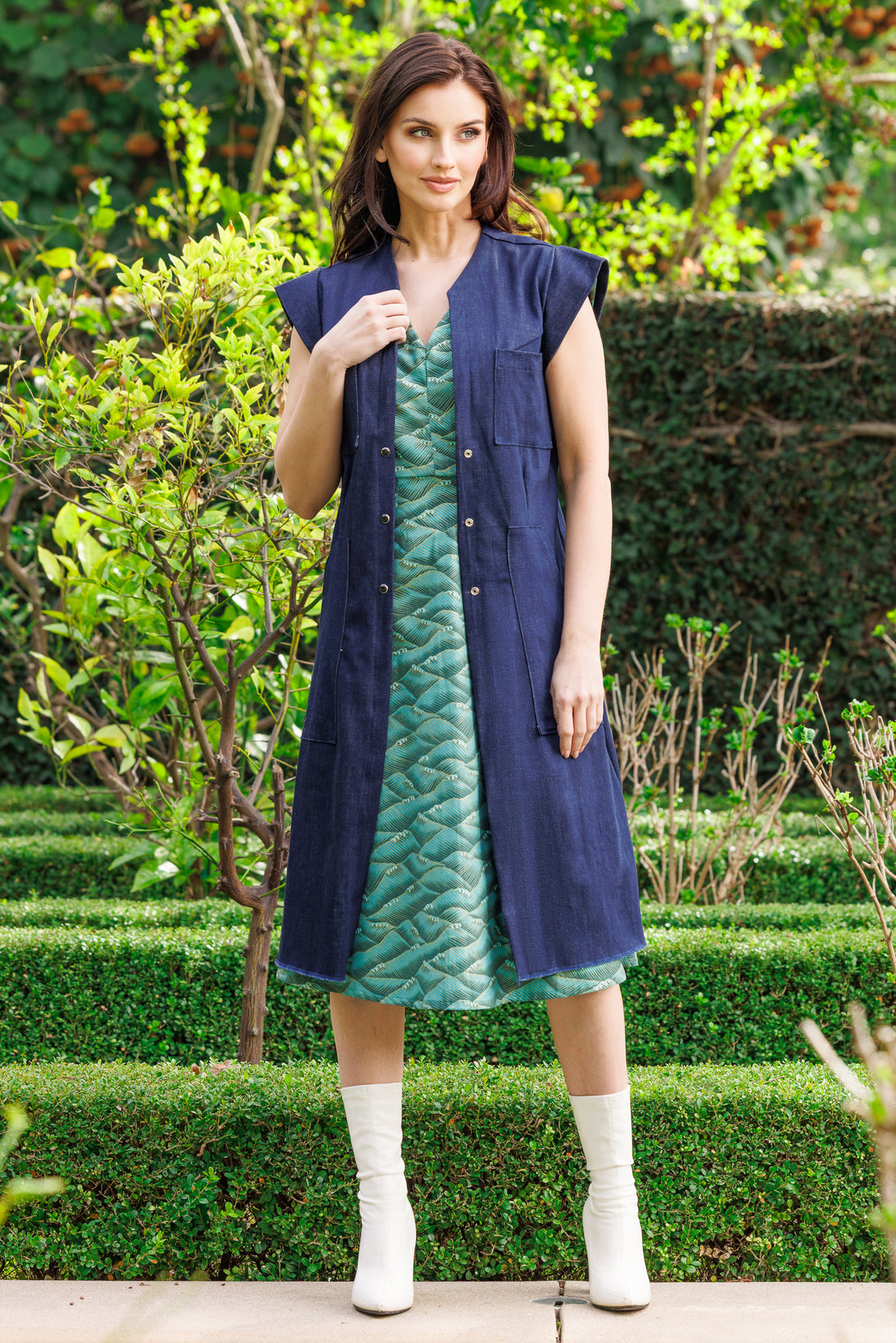 Blue Denim Duster