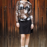 Jazz Hands Sheer Top