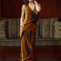 Gold and Black Velvet Vivian