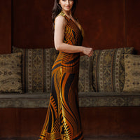 Gold and Black Velvet Vivian