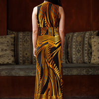 Gold and Black Velvet Vivian