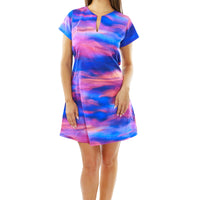 Sunset Clouds Tunic Dress