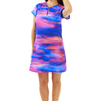 Sunset Clouds Tunic Dress