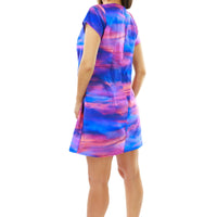 Sunset Clouds Tunic Dress