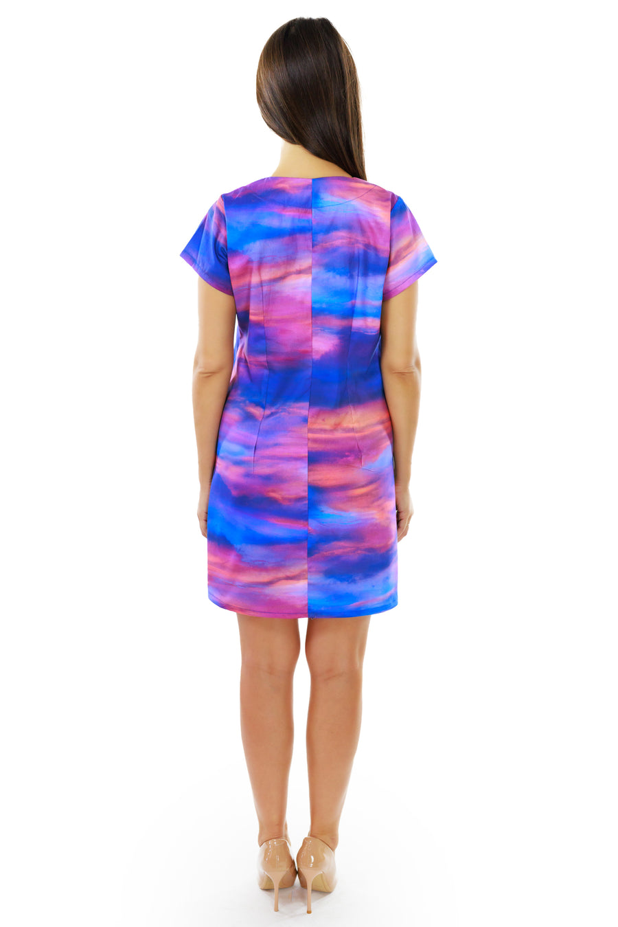 Sunset Clouds Tunic Dress