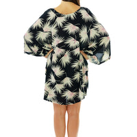 Falling Fronds Dolman Dress