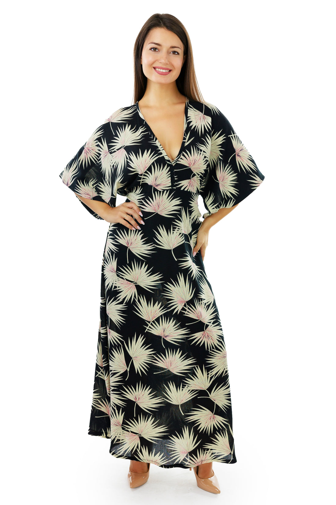 Falling Frond Carli Dress