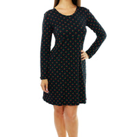 Long Sleeved Cherry Ziggy Dress