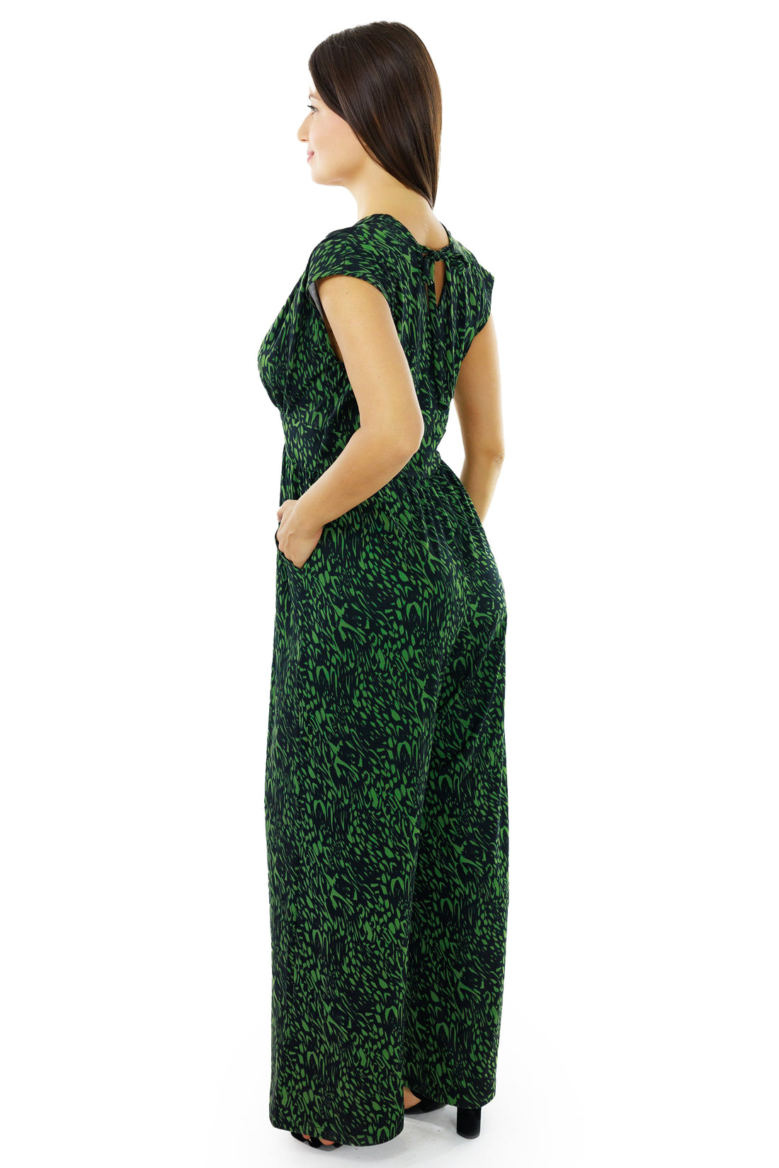 Midnight Moss Veronica Lake Jumpsuit