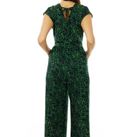 Midnight Moss Veronica Lake Jumpsuit