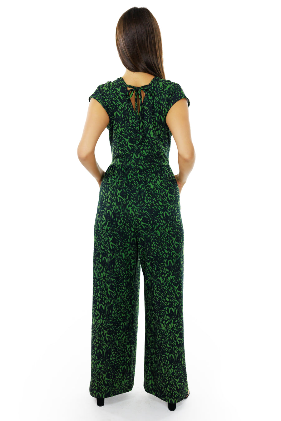 Midnight Moss Veronica Lake Jumpsuit