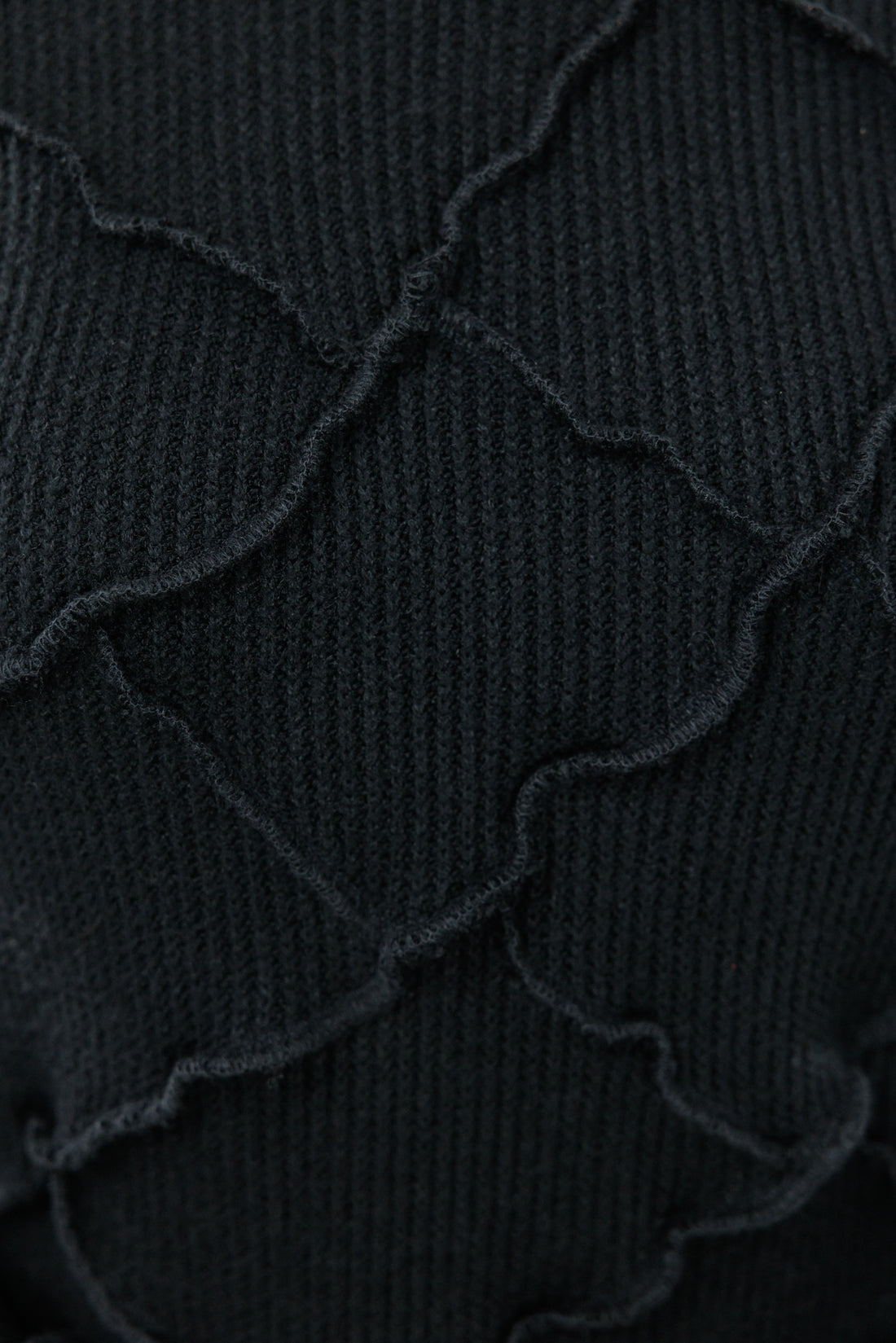 Black Diamond Stitch Sweater