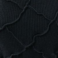 Black Diamond Stitch Sweater