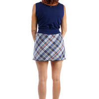 Plaid Sporty Mini Skirt