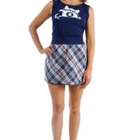 Plaid Sporty Mini Skirt