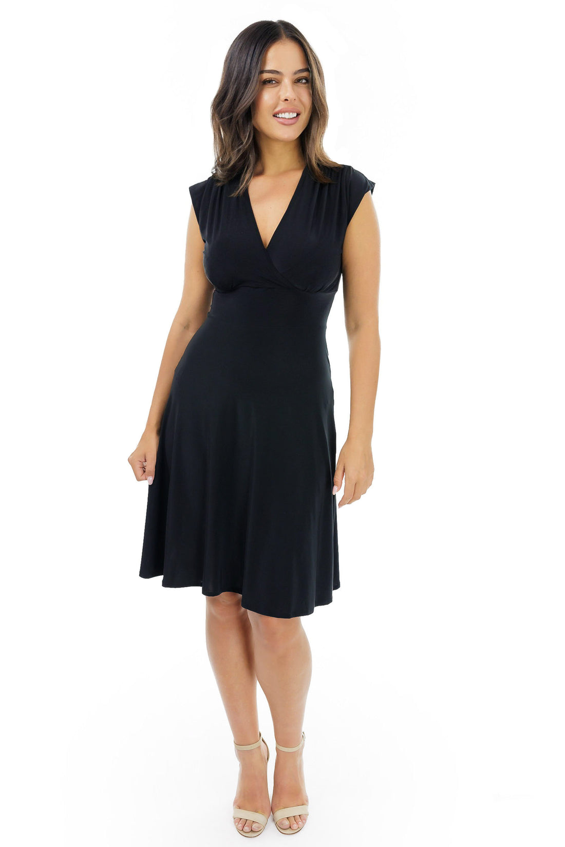 Black Veronica Lake Knee-Length Dress XXL (20-22) Black Veronica Lake Knee-Length Dress XXL (20-22)