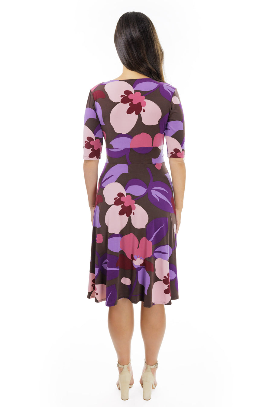 Plum Daisy Cleopatra Dress