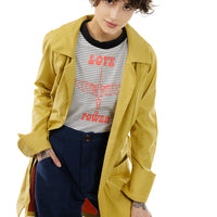 Canary Yellow Trench Coat
