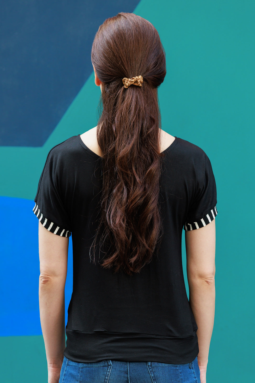 Matrushka Doll Top with Trim