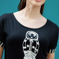 Matrushka Doll Top with Trim