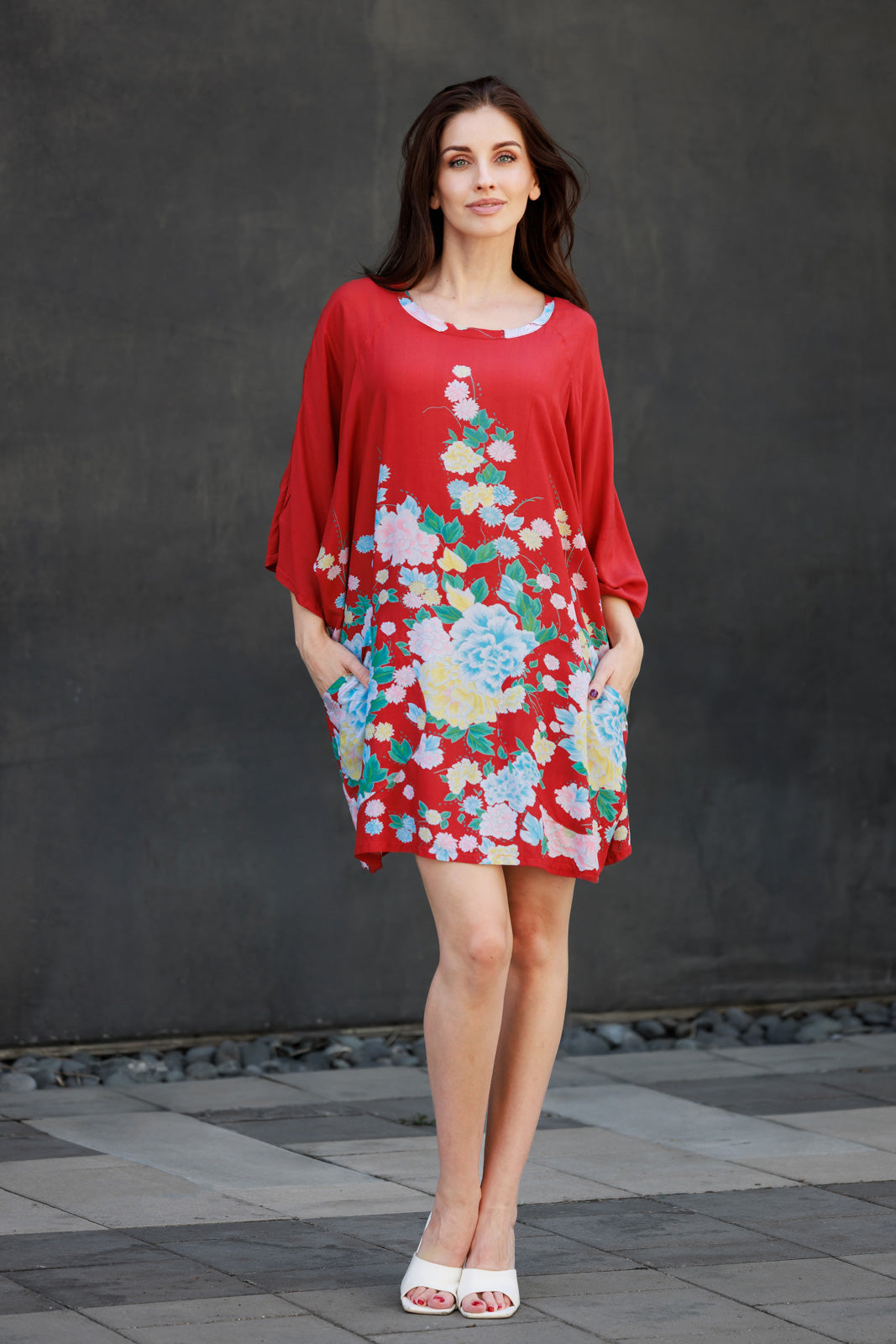 Vintage Hawaii Dolman Dress