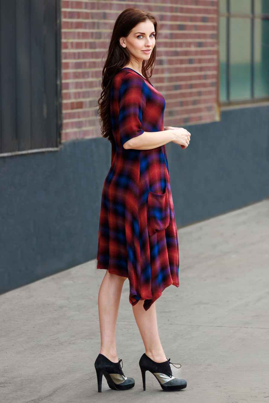 Autumn Plaid Agnes Dress