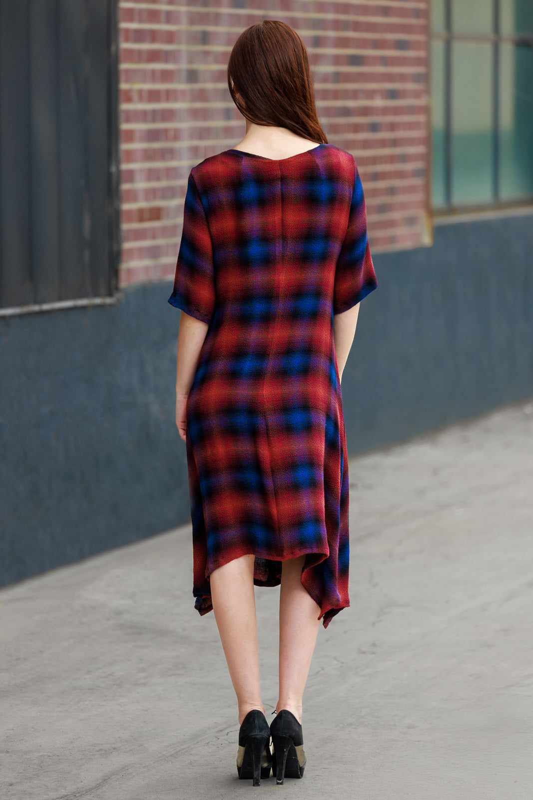 Autumn Plaid Agnes Dress